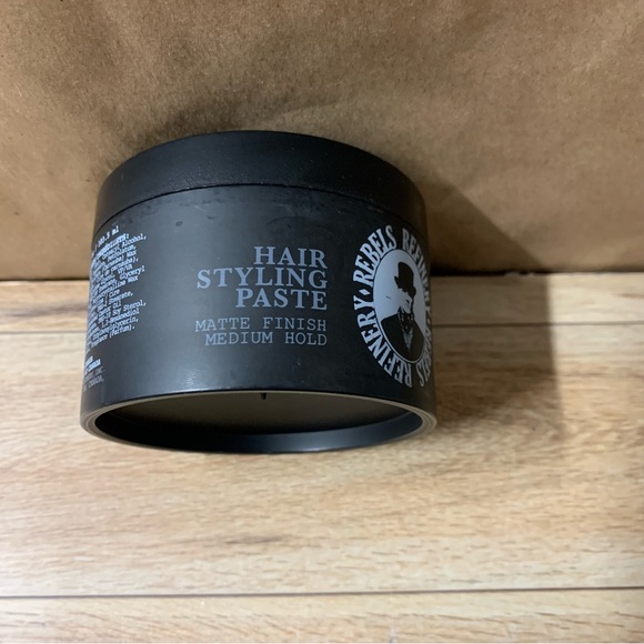 New! Rebels Refinery Hair Styling Paste Matte Finish Medium Hold 3.5oz 103.5ml - Picture 2 of 6